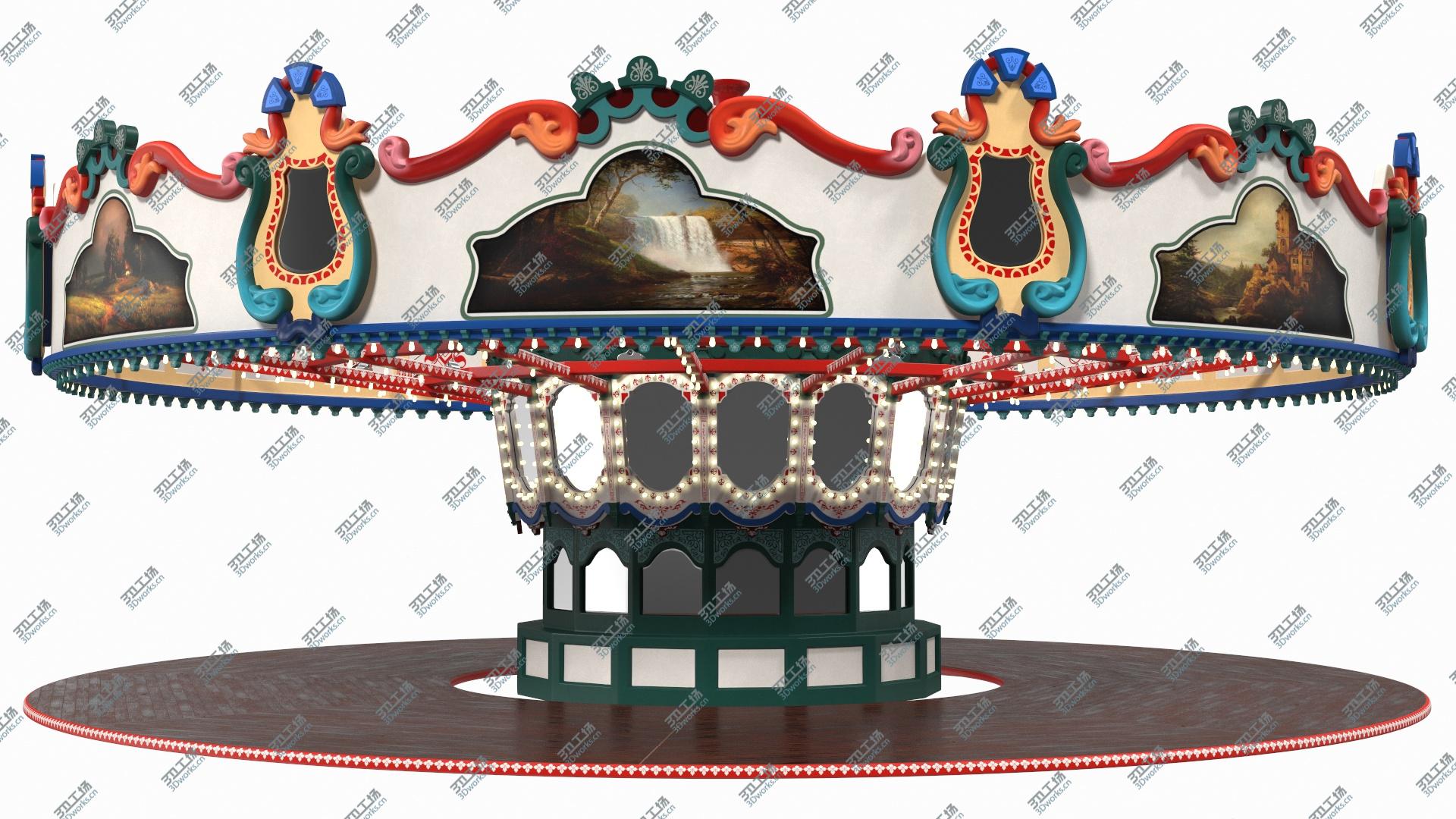 images/goods_img/202105074/3D Empty Carousel Rigged/2.jpg